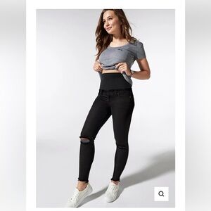 NWOT Blanqi postpartum support jeans, size 2